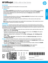 HP OfficeJet 5740 e-All-in-One Printer series Reference guide