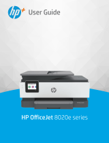 HP OfficeJet 8020e All-in-One Printer series User guide