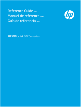HP OfficeJet 8020e All-in-One Printer series Reference guide