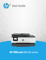HP OfficeJet 8010e All-in-One Printer series User guide