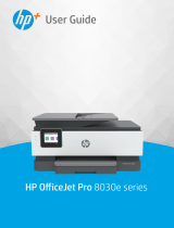 HP OfficeJet Pro 8030e All-in-One Printer series User guide