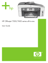 HP Officejet 7400 All-in-One Printer series User manual