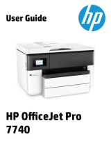 HP OfficeJet Pro 7740 Wide Format All-in-One Printer series User guide