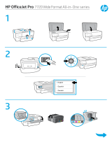 HP OfficeJet Pro 7720 Wide Format All-in-One Printer series Installation guide