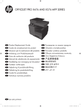 HP Officejet Pro X476 Multifunction Printer series User manual