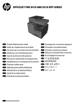 HP Officejet Pro X551 Printer series User manual