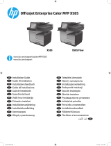 HP OfficeJet Enterprise Color MFP X585 series Installation guide