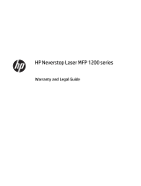 HP Neverstop Laser MFP 1200n User guide