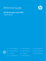 HP Neverstop Laser MFP 1200w Quick start guide