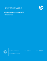 HP Neverstop Laser MFP 1200w Reference guide
