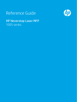 HP Neverstop Laser MFP 1005nw Printer Reference guide