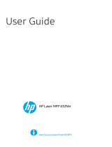 HP Laser MFP 432fdn User manual
