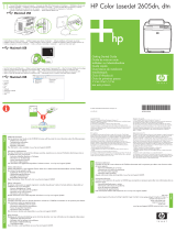 HP Color LaserJet 2605 Printer series Quick start guide