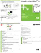 HP Color LaserJet 2605 Printer series Quick start guide