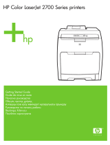 HP Color LaserJet 2700 Printer series Quick start guide