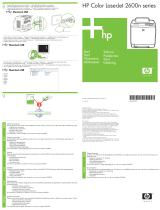 HP COLOR LASERJET 2600N PRINTER Quick start guide