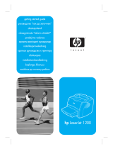 HP LaserJet 1200 Printer series Quick start guide