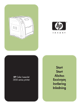 HP Color LaserJet 3550 Printer series Quick start guide