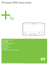 HP LaserJet 5200 Printer series Quick start guide