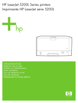 HP LaserJet 5200 Printer series Quick start guide