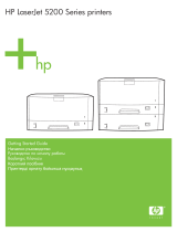 HP LaserJet 5200 Printer series Quick start guide