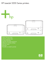 HP LaserJet 5200 Printer series Quick start guide