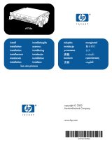 HP Color LaserJet 5500 Printer series Installation guide