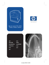 HP Color LaserJet 5500 Printer series User manual