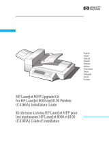 HP LaserJet 8000 Multifunction Printer series Installation guide
