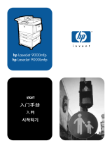 HP LaserJet 9000 Multifunction Printer series Quick start guide