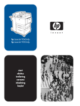 HP LaserJet 9040/9050 Multifunction Printer series Quick start guide