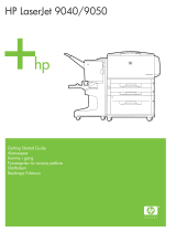 HP LaserJet 9050 Printer series Quick start guide
