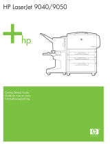 HP LaserJet 9050 Printer series Quick start guide