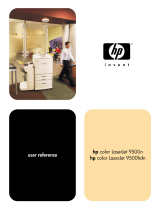 HP Color LaserJet 9500 Printer series Reference guide