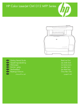 HP Color LaserJet CM1312 Multifunction Printer series User manual