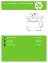 HP Color LaserJet CM1312 Multifunction Printer series User manual