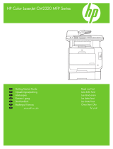 HP Color LaserJet CM2320 Multifunction Printer series User manual