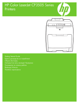 HP Color LaserJet CP3505 Printer series Quick start guide