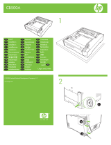 HP Color LaserJet CP2025 Printer series User guide