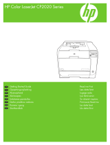 HP Color LaserJet CP2025 Printer series User manual