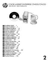 HP Color LaserJet Enterprise CP4525 Printer series Installation guide