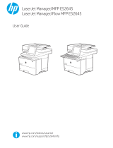 HP LaserJet Managed MFP E52645 series User guide