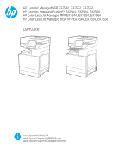 HP Color LaserJet Managed MFP E87640-E87660 series User guide