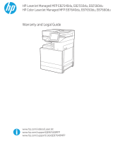 HP LaserJet Managed MFP E82540du-E82560du series User guide