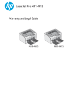 HP LaserJet Pro M11-M13 Printer series User guide