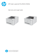 HP Color LaserJet Pro M255-M256 Printer series User guide