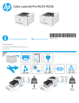 HP Color LaserJet Pro M255-M256 Printer series Reference guide