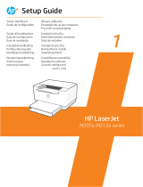 HP LaserJet M207e-M212e Printer series Installation guide