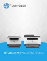 HP LaserJet MFP M232e-M237e Printer series User guide