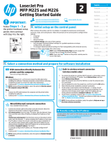 HP LaserJet Pro MFP M225 series User manual
